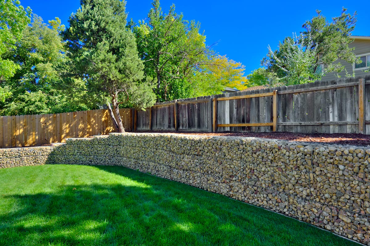 Gabion Retaining Wall Corner